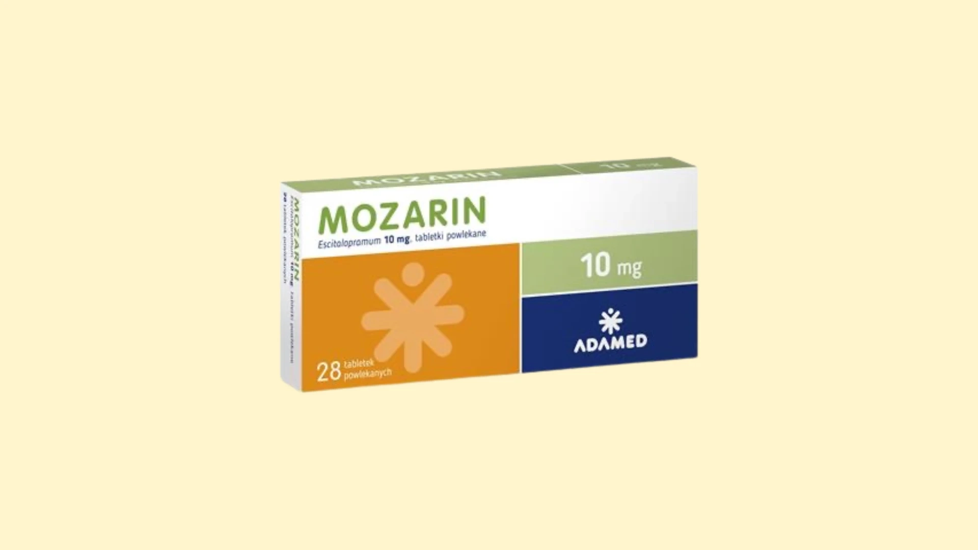 Opakowanie leku Mozarin 10 mg